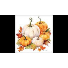  AMB.13318815 Pumpkin season papírszalvéta 33x33cm, 20db-os asztalterítő és szalvéta