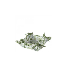  AMB.16918215 Jungle leaves white kenyérkosár 20x20x7cm, 100% pamut papírárú, csomagoló és tárolóeszköz