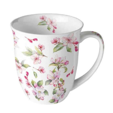  AMB.18418160 Spring blossom white porcelánbögre 0,4l bögrék, csészék