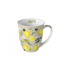 AMB.18418450 Olives and lemons porcelánbögre 0,4l bögrék, csészék
