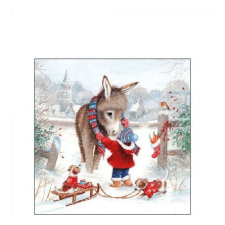 AMB.32515585 Keeping Warm papírszalvéta 25x25cm, 20db-os papírárú, csomagoló és tárolóeszköz