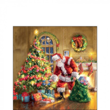  AMB.32518900 Gifts under Christmas tree papírszalvéta 25x25cm, 20db-os papírárú, csomagoló és tárolóeszköz