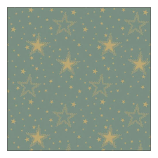 AMB.33316732 Night sky gold/sage papírszalvéta 33x33cm, 20db-os papírárú, csomagoló és tárolóeszköz