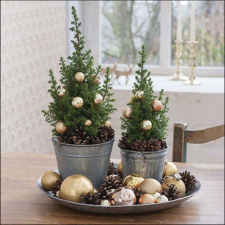 AMB.33317830 Christmas deco papírszalvéta 33x33cm, 20db-os papírárú, csomagoló és tárolóeszköz