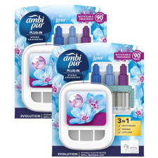 AMBI PUR 3Volution Spring Awakening Elektromos Légfrissítő Kezdőcsomag 2x20ml tisztító- és takarítószer, higiénia