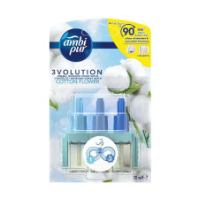 AMBI PUR Légfrissítő elektromos utántöltő 20 ml ambi pur 3 volution cotton flower tisztító- és takarítószer, higiénia