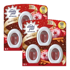 AMBI PUR Spiced Apple Fürdőszobai Légfrissítő 2db 3x8ml tisztító- és takarítószer, higiénia