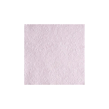 AMBIENTE AMB.13306924 Elegance pearl lilac dombornyomott papírszalvéta 33x33cm,15db-os asztalterítő és szalvéta