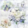 AMBIENTE AMB.13314085 Flower Love papírszalvéta 33x33cm,20db-os