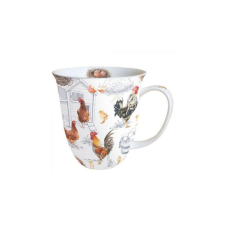 AMBIENTE AMB.18415875 Chicken Farm porcelánbögre 0,4L bögrék, csészék