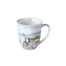 AMBIENTE AMB.18417380 Bike at the Beach porcelánbögre 0,4l bögrék, csészék