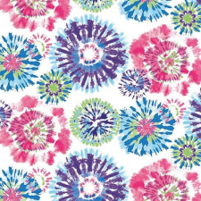 AMBIENTE Batik Pink papírszalvéta 33x33cm,20db-os konyhai eszköz