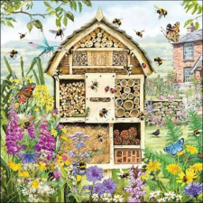 Ambiente Bee hotel papírszalvéta 33x33cm, 20db-os papírárú, csomagoló és tárolóeszköz