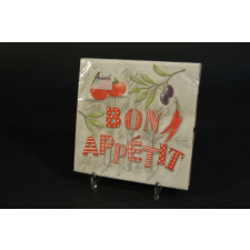 AMBIENTE Bon Appetit papírszalvéta 33x33cm 20db konyhai eszköz