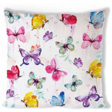 AMBIENTE Butterfly Collection White párnahuzat - 40x40cm lakástextília