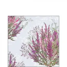 AMBIENTE Calluna papírszalvéta 25x25 cm, 20db-os asztalterítő és szalvéta