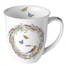 AMBIENTE Chaffinch porcelánbögre 0,4l bögrék, csészék
