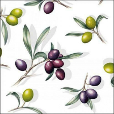 Ambiente Delicious olives papírszalvéta 33x33cm, 20db-os papírárú, csomagoló és tárolóeszköz