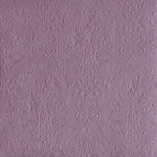 AMBIENTE Elegance Pale Lilac dombornyomott papírszalvéta 40x40cm,15db-os konyhai eszköz