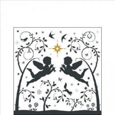  Ambiente Flying angels papírszalvéta 25x25cm, 20db-os papírárú, csomagoló és tárolóeszköz