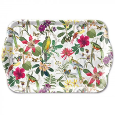 AMBIENTE Műanyag kis méretű tálca - 13x21cm - Tropical Jungle konyhai eszköz