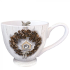 AMBIENTE Pine Cone Wreath porcelánbögre 0,45l