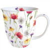 AMBIENTE Poppy Meadow porcelánbögre 0,4L