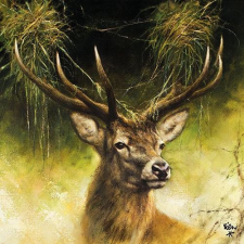 AMBIENTE Proud Deer papírszalvéta 33x33cm,20db-os konyhai eszköz
