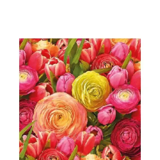 AMBIENTE Ranunculus papírszalvéta 25x25cm,20db-os konyhai eszköz