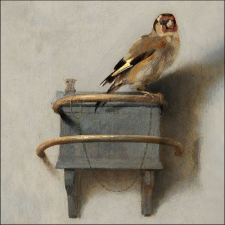 AMBIENTE The Goldfinch papírszalvéta 33x33cm, 20db-os konyhai eszköz