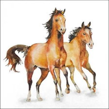 AMBIENTE Wild horses papírszalvéta 33x33cm, 20db-os konyhai eszköz