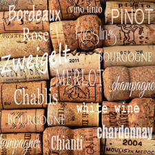 AMBIENTE Wine Corks papírszalvéta 25x25cm,20db-os konyhai eszköz