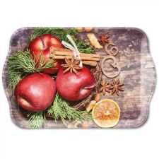 AMBIENTE Winter Apples műanyag kistálca 13x21cm konyhai eszköz