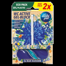 AmbiPur aktív wc gél blokk 2x45g blossom tisztító- és takarítószer, higiénia