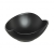 Ambition Ambition Tálka szív forma 13 cm fekete porcelán Salsa 94778