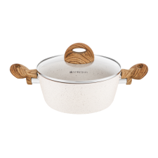 Ambition FAZÉK ÜVEGFEDŐVEL 20 CM 2,2L ALUMÍNIUM edény