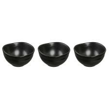 Ambition Salsa tálka szett 8 cm 3 részes fekete konyhai eszköz