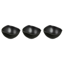Ambition Salsa tálka szett 9.5 cm 3 részes fekete konyhai eszköz