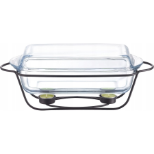 Ambition Saule Hőálló Sütőedény Melegentartóval - 3.9 L, Fekete (DAJA-NA-000-39) konyhai eszköz