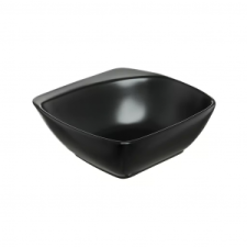  Ambition Tálka szögletes 12,5 cm fekete porcelán Salsa 94782 konyhai eszköz