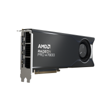 AMD GPU Radeon PRO W7800 32GB GDDR6 256 bit, 45.25 Tflops, 576 GBps, PCIe 4.0, 3x DP, 1x mDP, 4x 4K, 260W, Active (100-300000075) - Videókártya videókártya