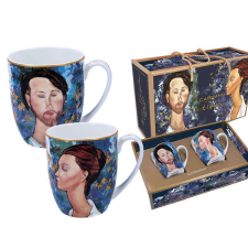  Amedeo Modigliani porcelán bögre szett - CARMANI bögrék, csészék