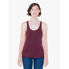 AMERICAN APPAREL AATR308 Női tri-blend ujjatlan póló-trikó American Apparel, Tri-Cranberry-S női trikó