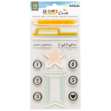 American Crafts Vicki Boutin Discover + Create Szilikonbélyegző Clear Stamps (1 csomag) bélyegző