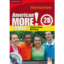AMERICAN MORE! 2B COMBO +CD +ROM nyelvkönyv, szótár