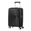 American Tourister SOUNDBOX fekete bővíthető négykerekű kabinbőrönd 32G*09*001