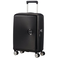 American Tourister Soundbox Spinner 55 Exp Bass Black kézitáska és bőrönd