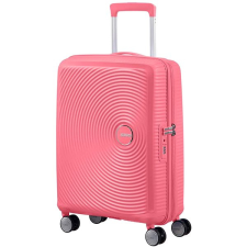 American Tourister Soundbox Spinner 67/24 EXP TSA Sun Kissed Coral kézitáska és bőrönd