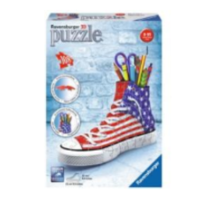  Amerika tornacipő 108 darabos 3D puzzle puzzle, kirakós