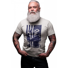  Amerikai koponyás motoros - Férfi Póló férfi póló